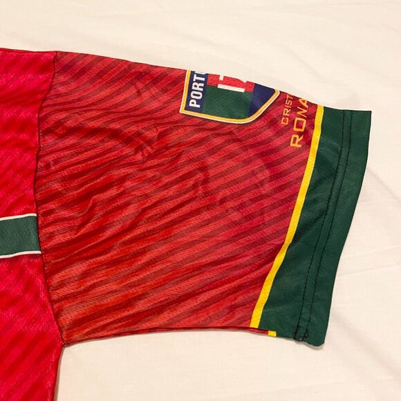 Kalciomania All Over Print Portuguese Portugal Cristiano Ronaldo Soccer Jersey - Picture 14 of 16